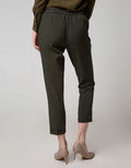 Connexion Ankle Pants Milano Half Elastic Turn Up Cuff