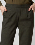 Connexion Ankle Pants Milano Half Elastic Turn Up Cuff
