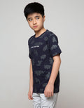 Nevada Kids Short Sleeve T-Shirt Fullprint Floral New York