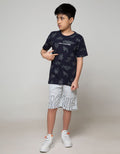 Nevada Kids Short Sleeve T-Shirt Fullprint Floral New York