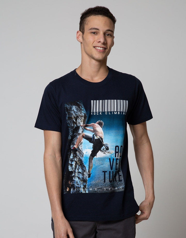 T Zone T-Shirt Photoprint Outdoor Adventure