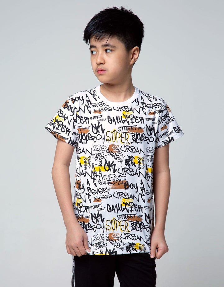 Aero Short Sleeve T-Shirt Fullprintnofloc Boys