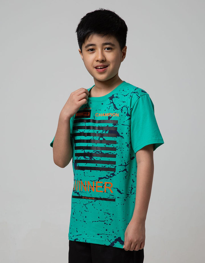 Aero Kids Short Sleeve T-Shirt Fullprintnofloc Regular Game Many Octopus