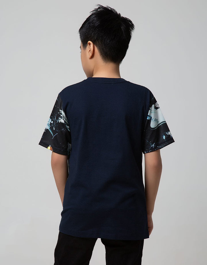 Aero Kids Short Sleeve T-Shirt Fullprintnofloc Sublime Spacewar Squad