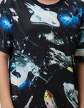 Aero Kids Short Sleeve T-Shirt Fullprintnofloc Sublime Spacewar Squad