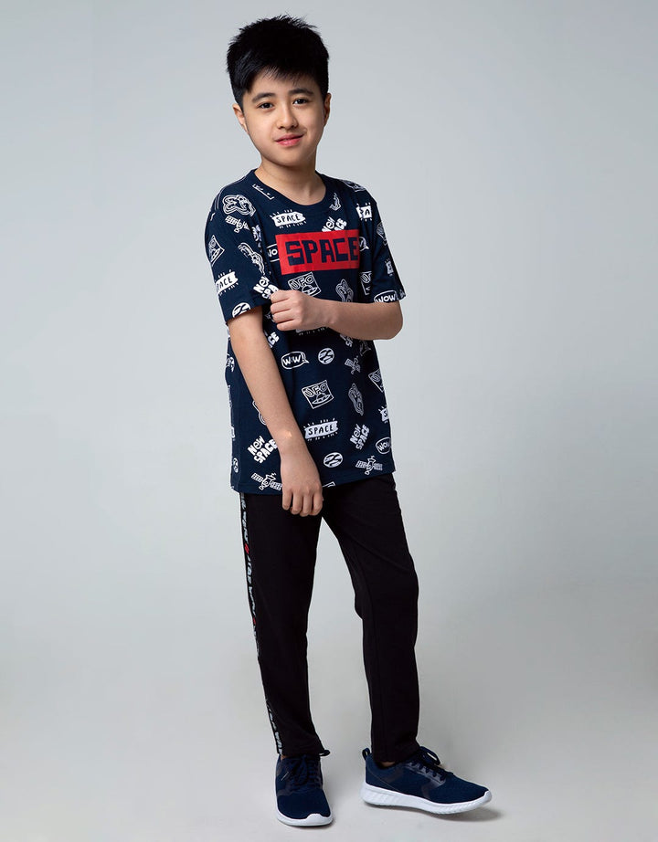 Aero Short Sleeve T-Shirt Fullprintnofloc Mini Space