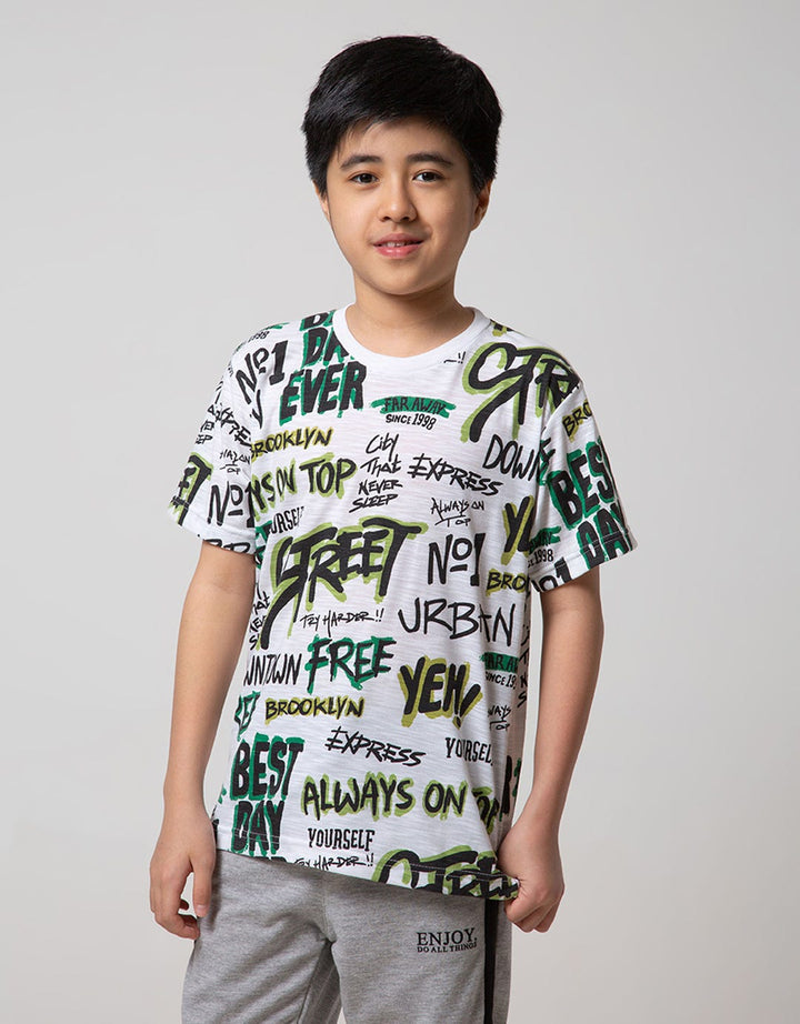 Aero Short Sleeve T-Shirt Full Print Regu Street