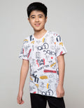 Aero Kids Short Sleeve T-Shirt Fullprintnofloc Regular Slub K-Bold