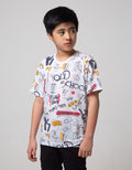 Aero Kids Short Sleeve T-Shirt Fullprintnofloc Regular Slub K-Bold