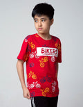 Aero Short Sleeve T-Shirt Fullprintnofloc Regu Bikers