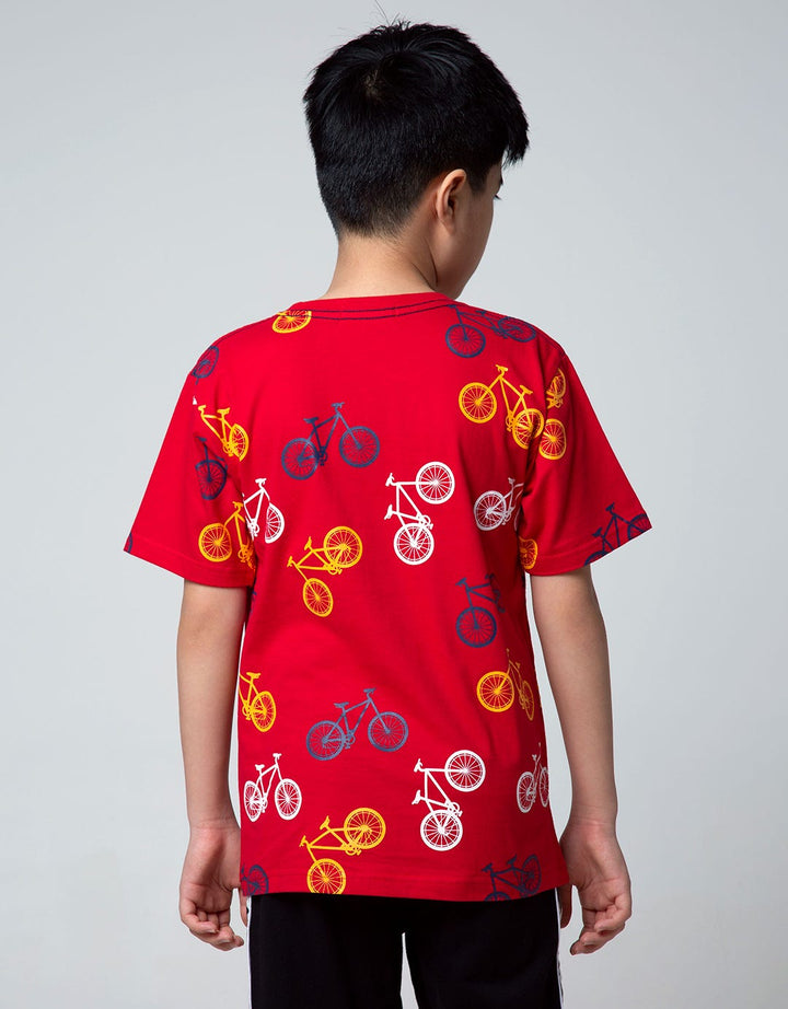 Aero Short Sleeve T-Shirt Fullprintnofloc Regu Bikers