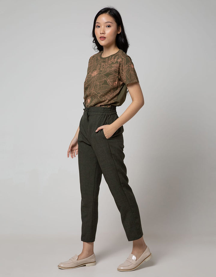 St. Yves Casual Long Pants Relax Twotone