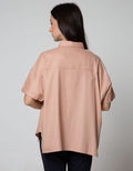 Nevada Women Short Sleeve Shirt Twill Basic