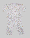 Pipiniko Top - Bottom Pajama Set Rabbit And Friends Jo