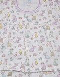 Pipiniko Top - Bottom Pajama Set Rabbit And Friends Jo