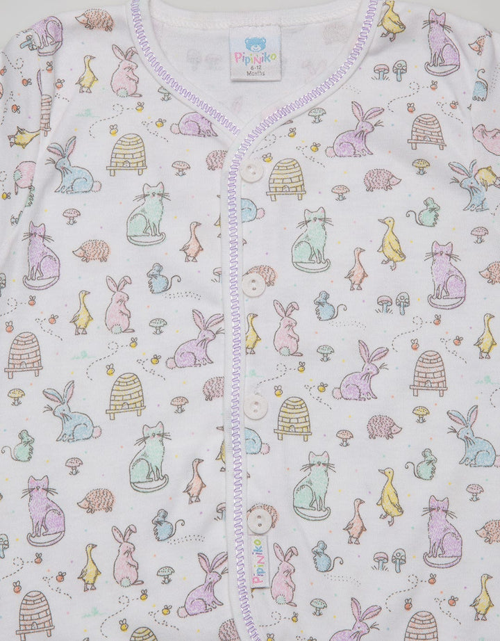 Pipiniko Long Sleeve T-Shirt Rabbit And Friends Jo Long Sleeve