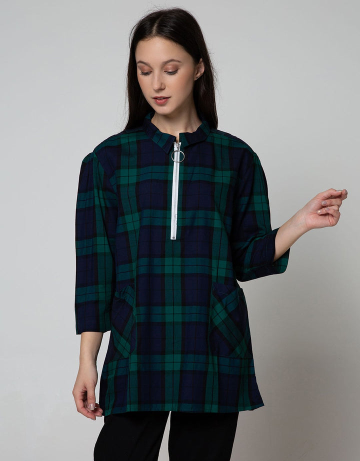 Nevada Blouse Print Cubes
