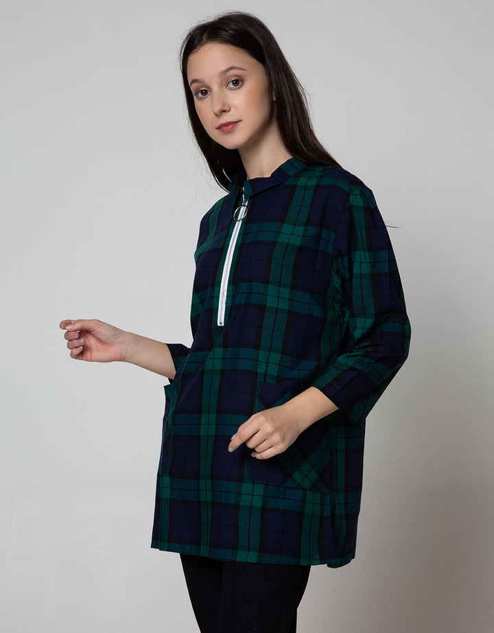 Nevada Blouse Print Cubes