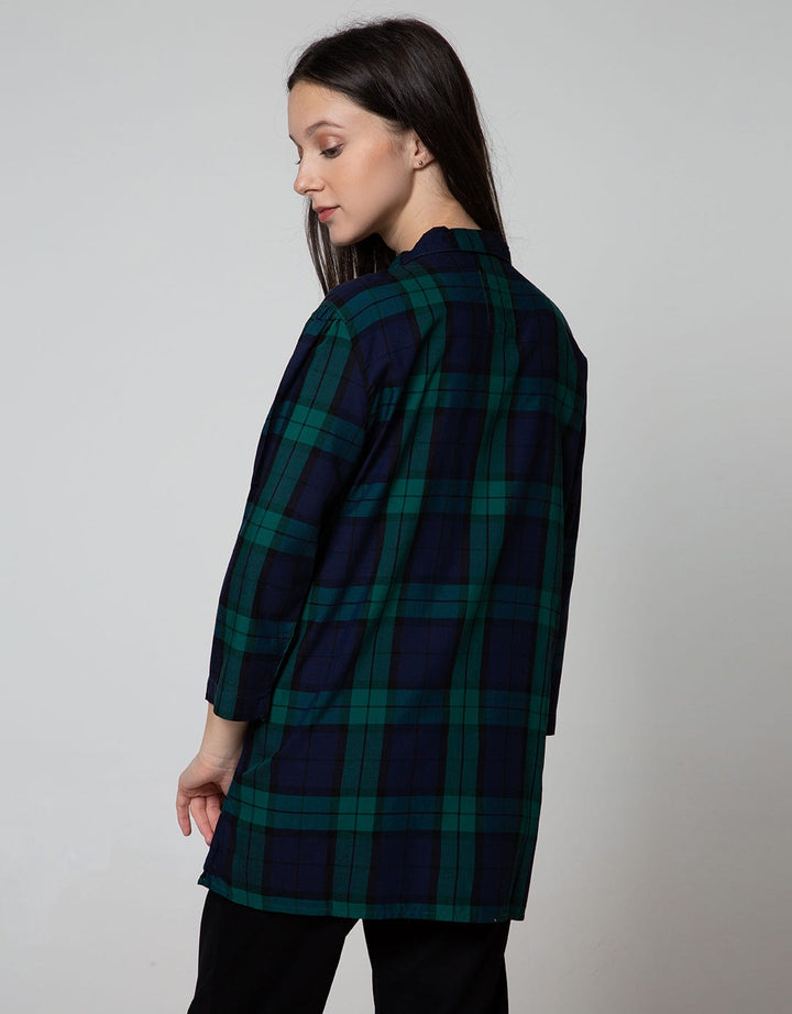 Nevada Blouse Print Cubes