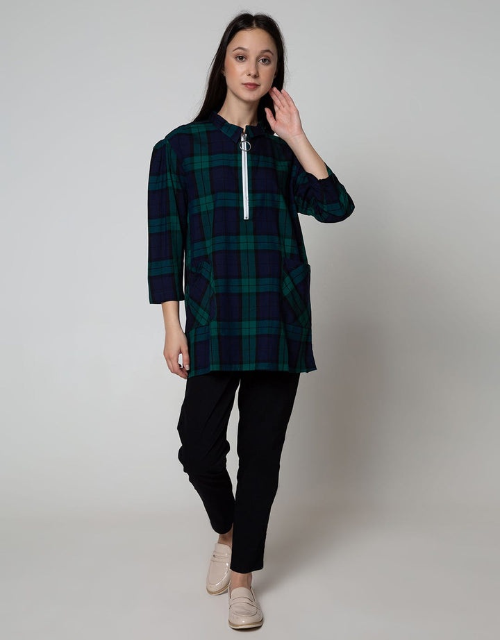 Nevada Blouse Print Cubes