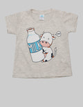 Pipiniko Short Sleeve T-Shirt Sapi Milk