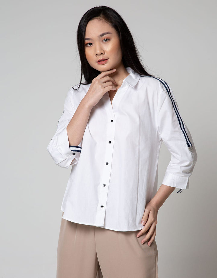 St. Yves Long Sleeve Shirt With Band