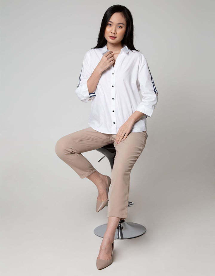 St. Yves Long Sleeve Shirt With Band