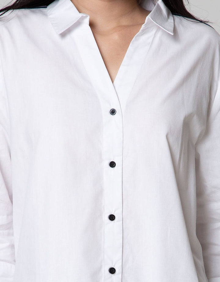 St. Yves Long Sleeve Shirt With Band