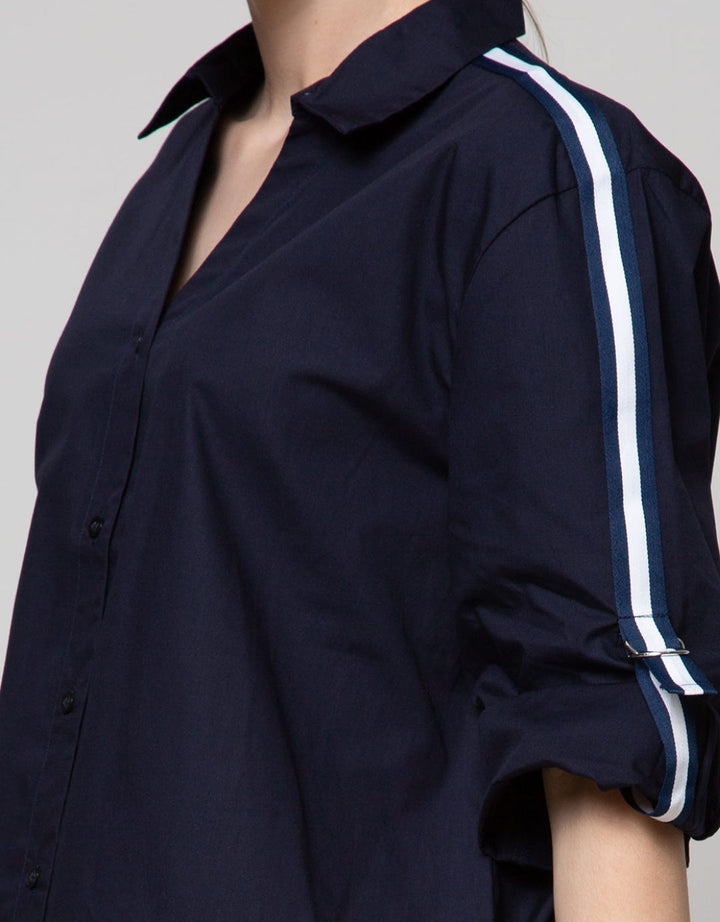 St. Yves Long Sleeve Shirt With Band