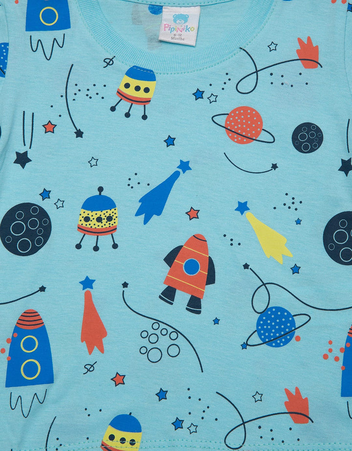 Pipiniko Short Sleeve T-Shirt Boys Will Be Boys