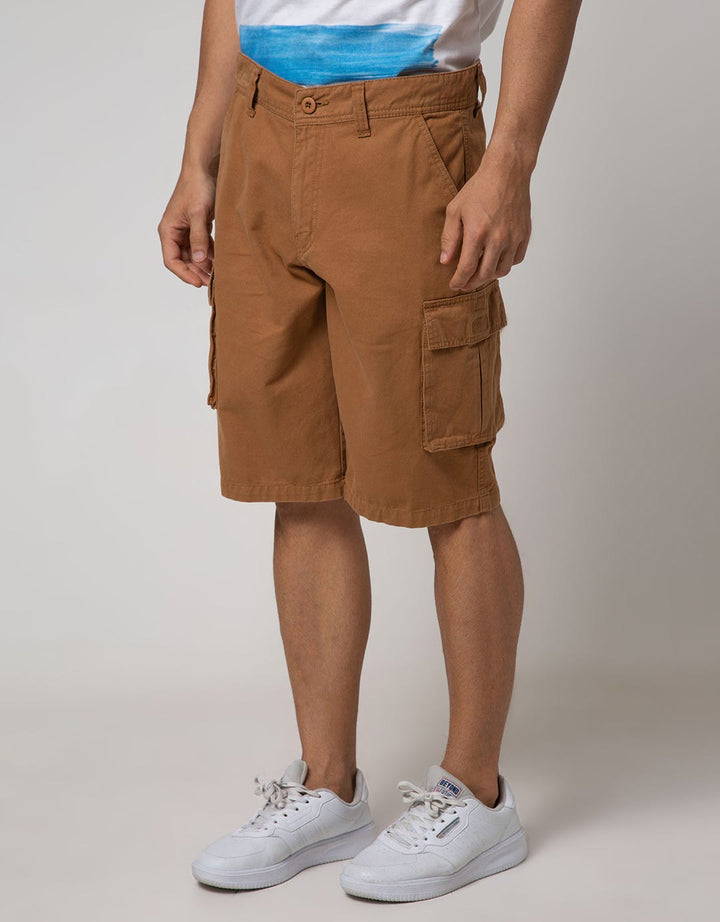 Nevada Chinos Short Pants With Cargo Pocket Bio WasH
