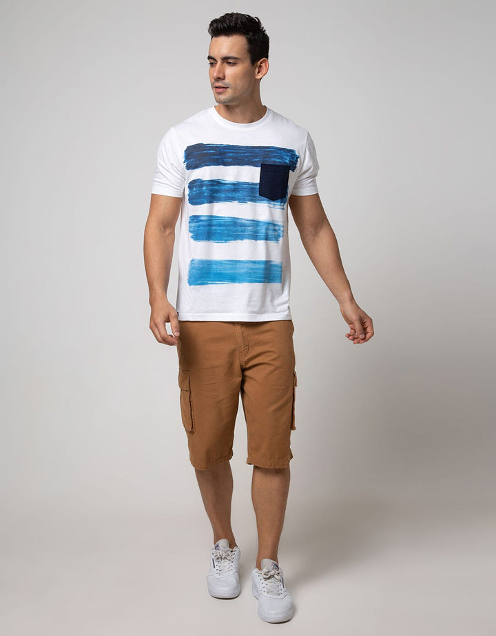 Nevada Chinos Short Pants With Cargo Pocket Bio WasH