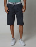 Nevada Short Pants Woven With Rib Cuff Waist Plain