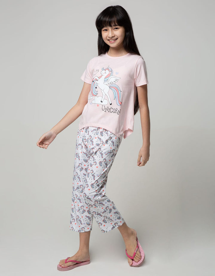 Boboo Short Sleeve Unicorn Smile