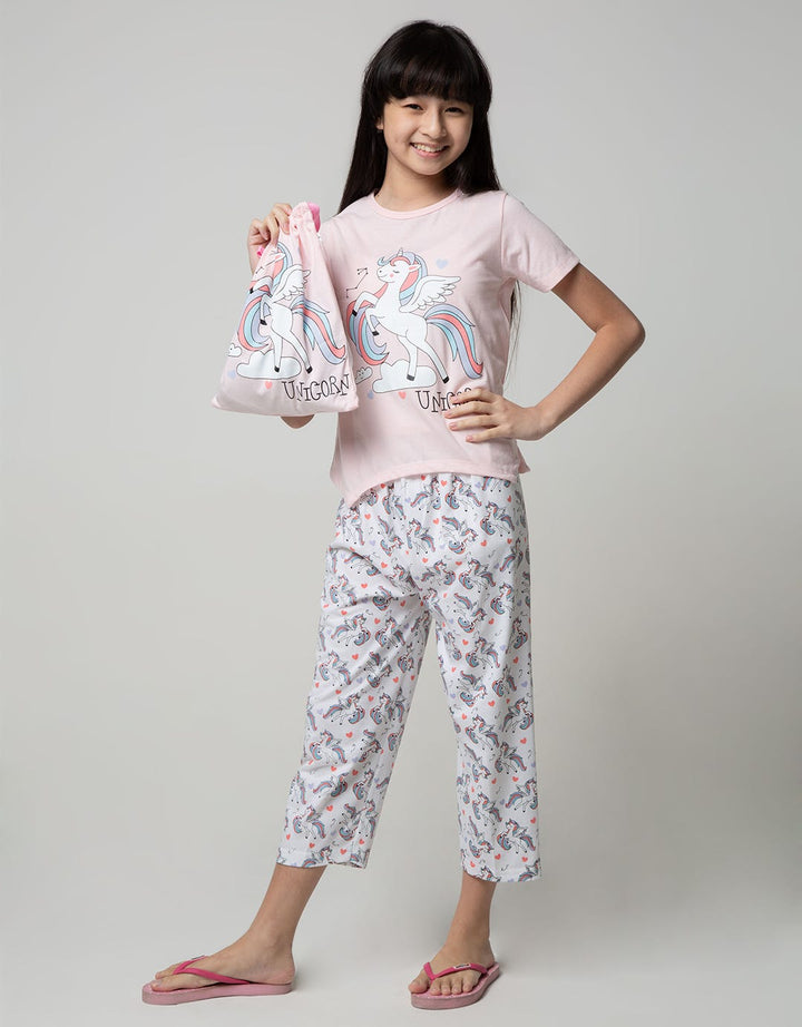 Boboo Short Sleeve Unicorn Smile