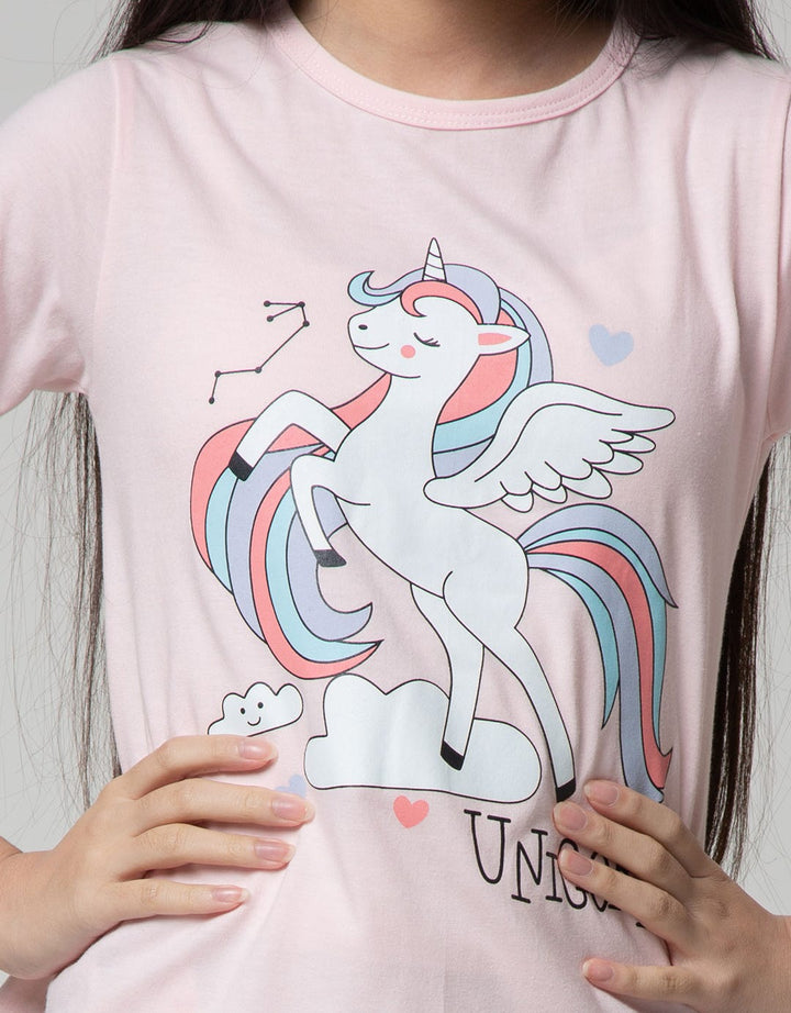 Boboo Short Sleeve Unicorn Smile