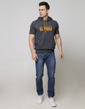 d&f Sweatshirt Short Sleeve Your Only Limit Is You