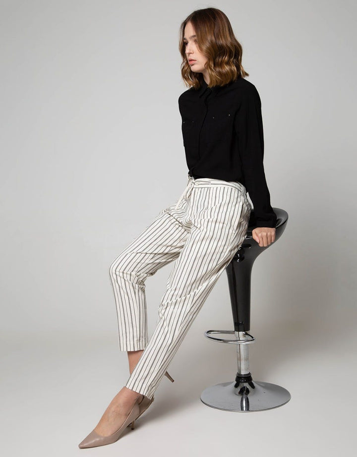 Nevada Long Pants Chino Stripe With List