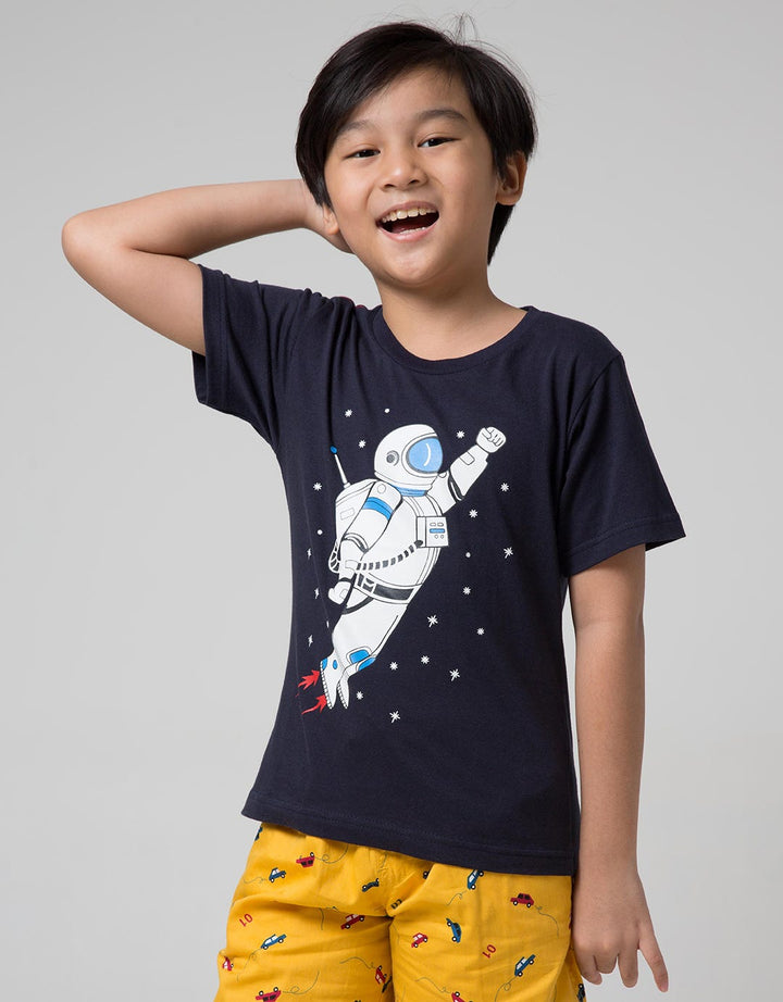 Little M Short Sleeve T-Shirt Best Buy Astronaut