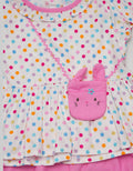 Pipiniko Top - Bottom Set Bunny Polkadot