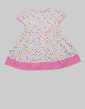 Pipiniko Short Sleeve Midi Dre Polka Dot Ribbon