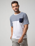 Nevada Short Sleeve T-Shirt Print Stripe Half With Pocket