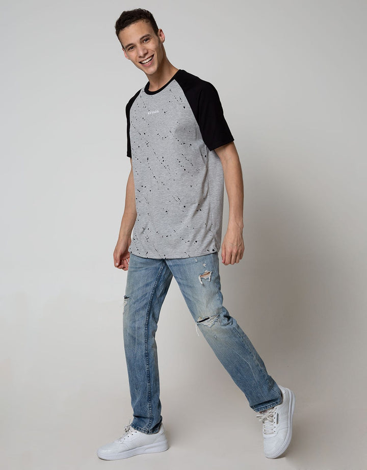 Nevada Raglan T-Shirt Regular Print Splash Nevada