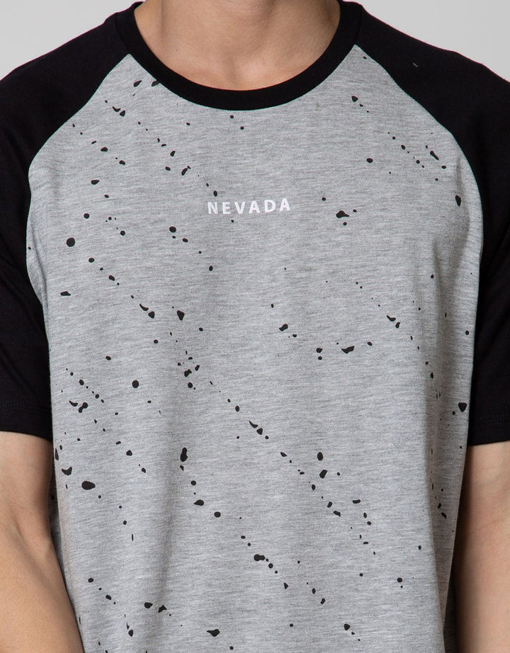 Nevada Raglan T-Shirt Regular Print Splash Nevada