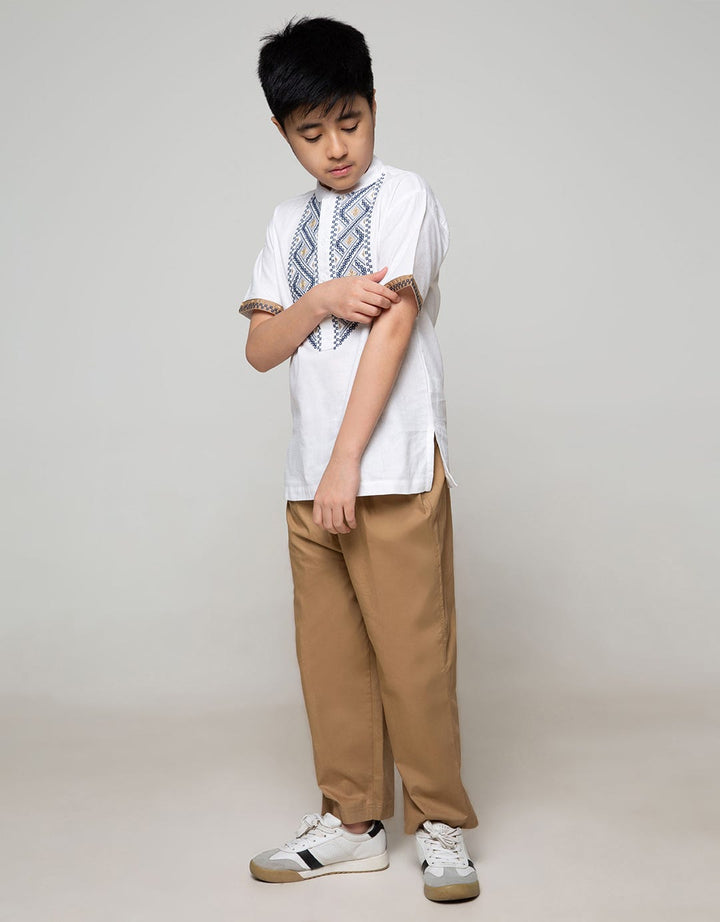 Aero Ss Koko Set Bamus Bordir Setengah Dada Regu