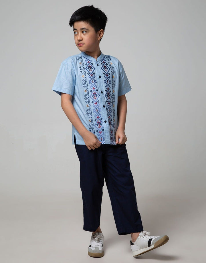 Aero Kids Short Sleeve Koko Set Bamus Embroidery Door Regular