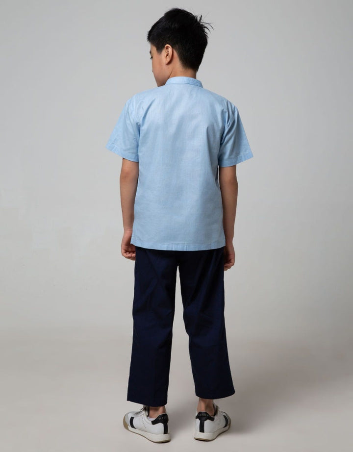 Aero Kids Short Sleeve Koko Set Bamus Embroidery Door Regular