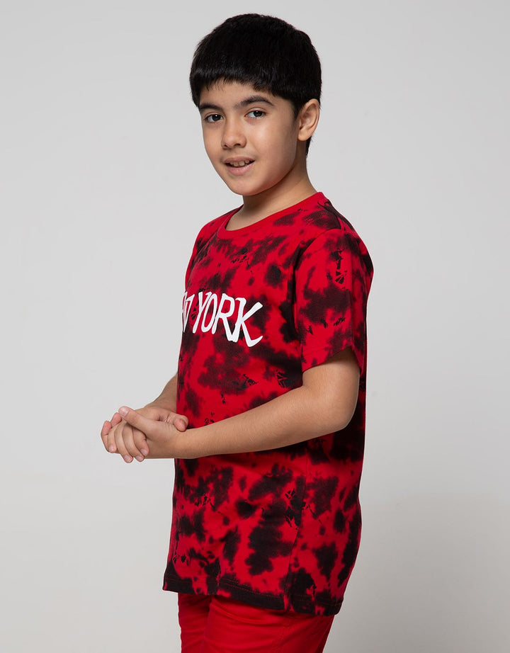 Nevada Short Sleeve T-Shirt Fullprint Tye Dye
