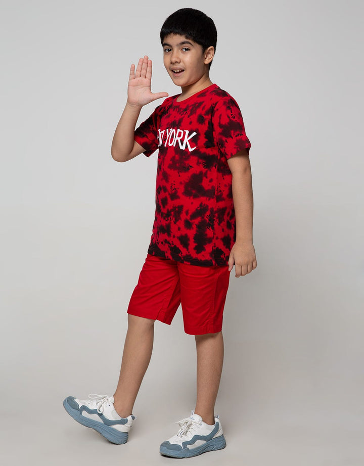 Nevada Short Sleeve T-Shirt Fullprint Tye Dye