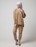 Annisa Long Sleeve Blouse S Side Embro Twinning